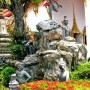 В храме Reclining Buddhа в Бангкоке